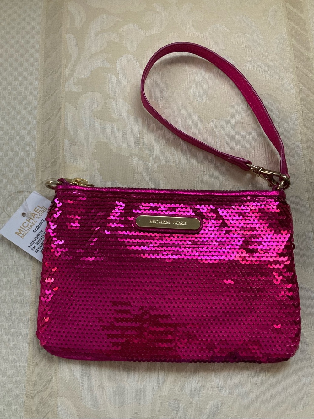 MICHAEL Michael Kors Sequins Wristlet